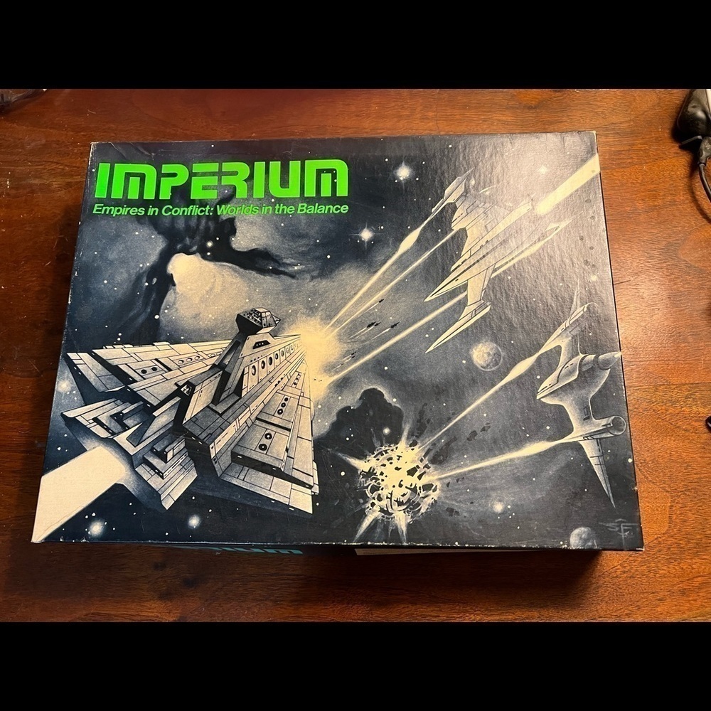 GDW 1977 Edition Empires in Conflict Worlds in the Balance Sci Fi Board Game